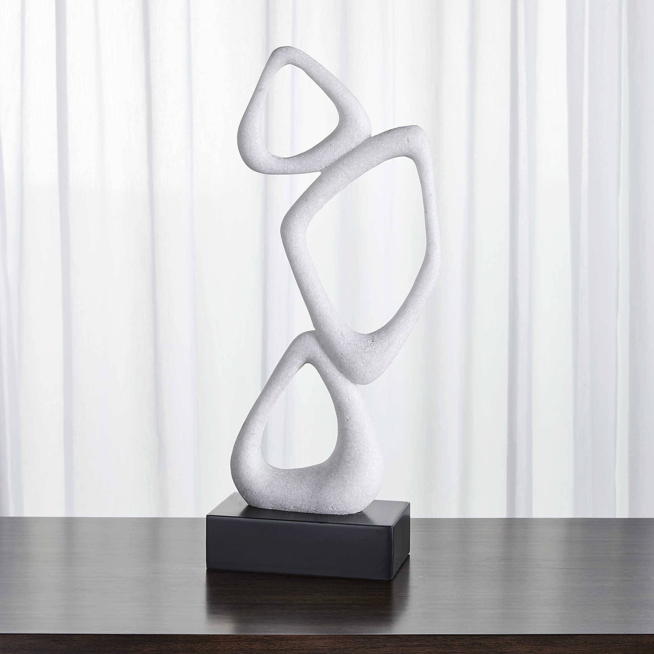 Trinity Mid Century Modern Sculpture 59 Inches Powder Coated Stainless  Steel -  Canada