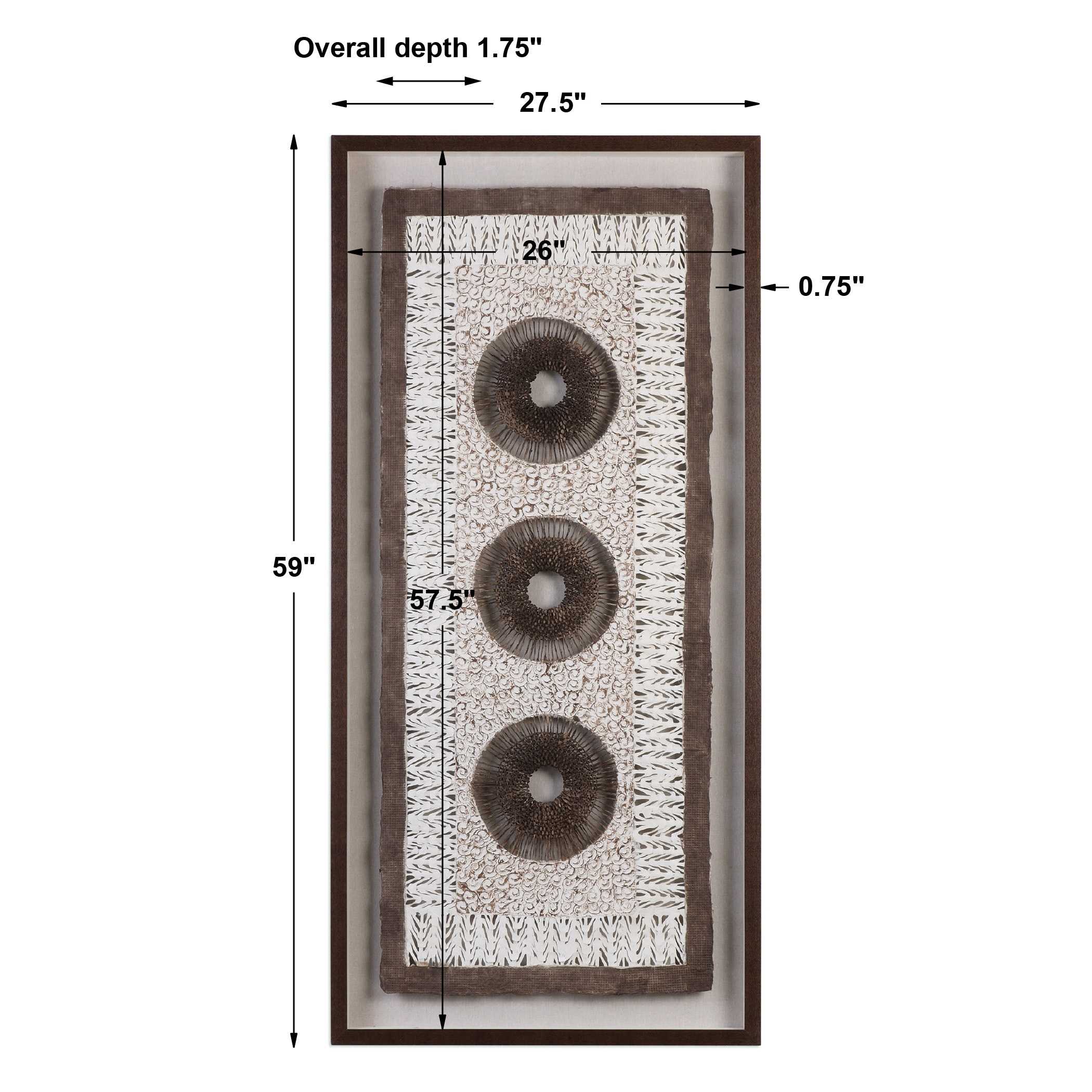 Paper Art Shadow Box Uttermost   R04078 4  