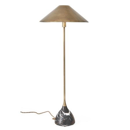 Highlight Floor Lamp - Antique Brass