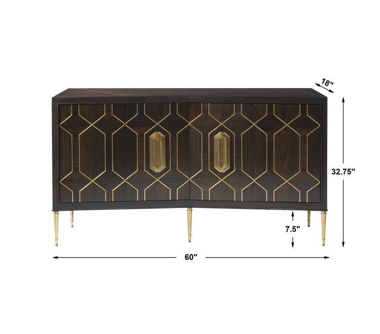 Put A Hex On You Cabinet | Uttermost
