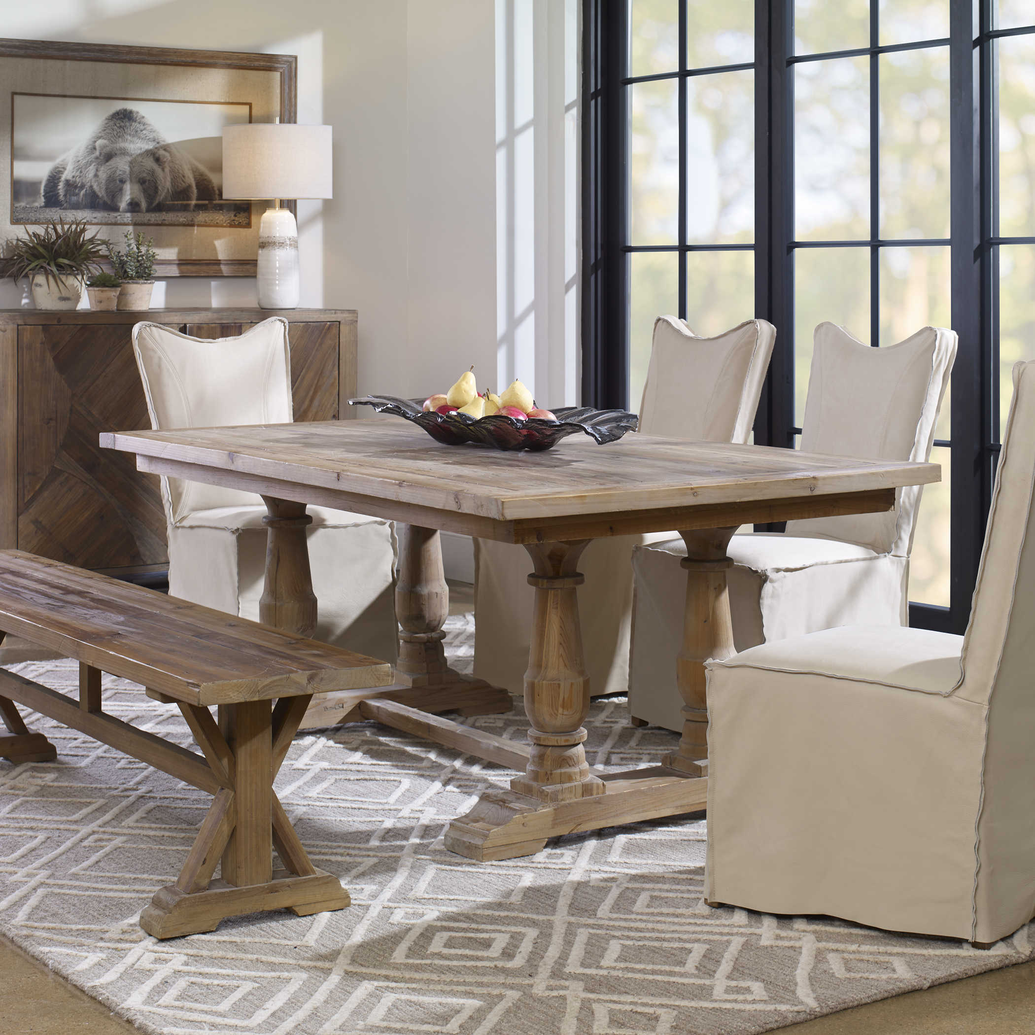 Uttermost stratford console deals table