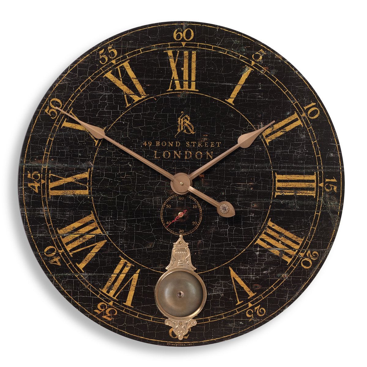 Bond Street 30" Wall Clock view 2