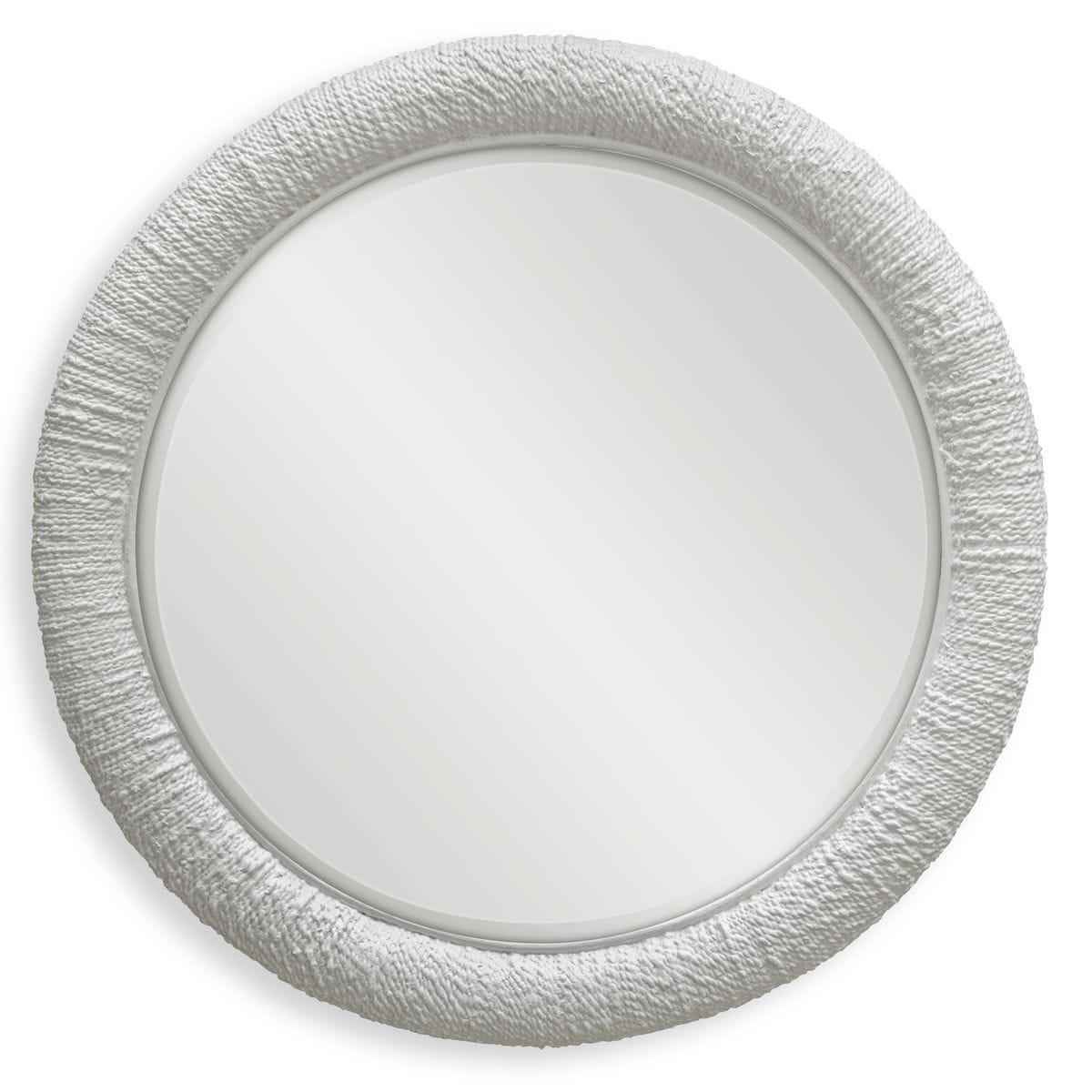 Mariner Round Mirror, White view 2