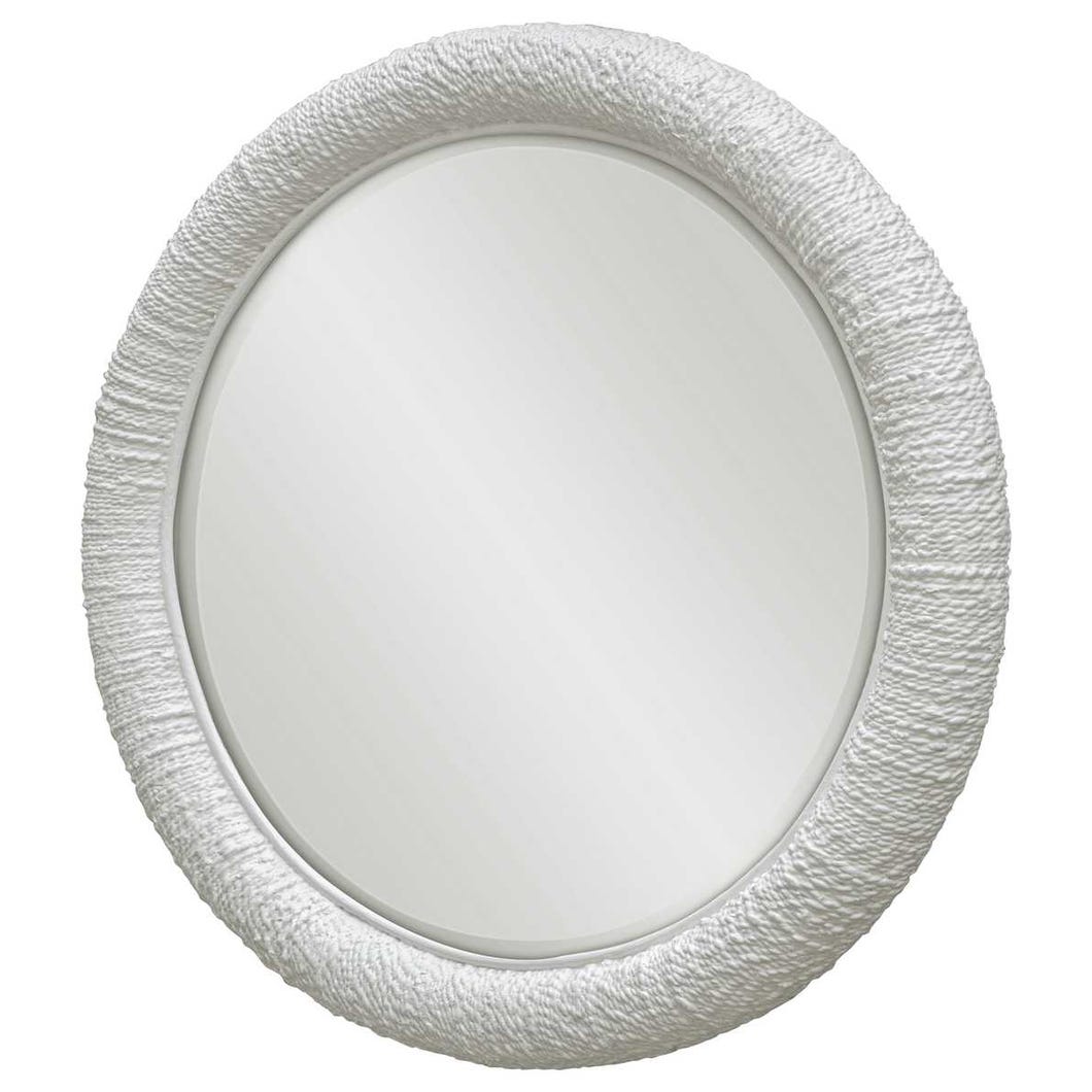 Mariner Round Mirror, White view 9