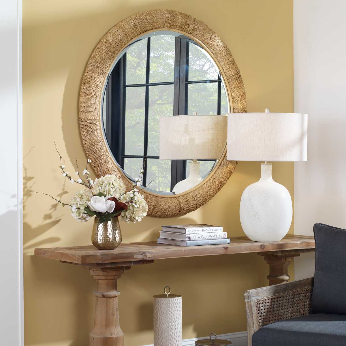Mariner Round Mirror - Uttermost