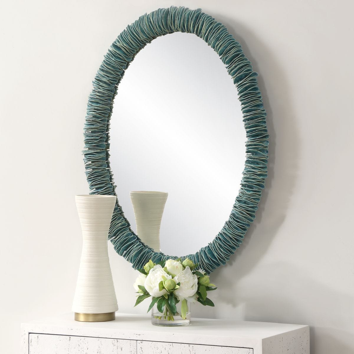Bonaire Oval Mirror view 3