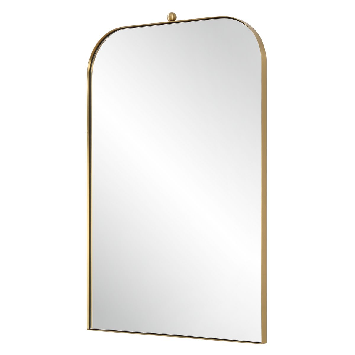 美品　UTTERMOSTアターマスト社製Gold Mirror大型鏡 Cassidy Arch Mirror - Uttermost
