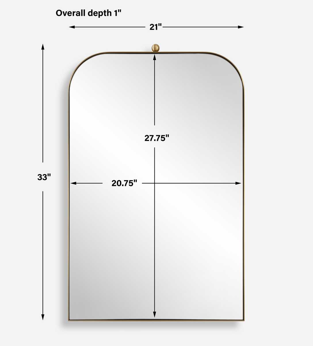 Cassidy Arch Mirror - Uttermost