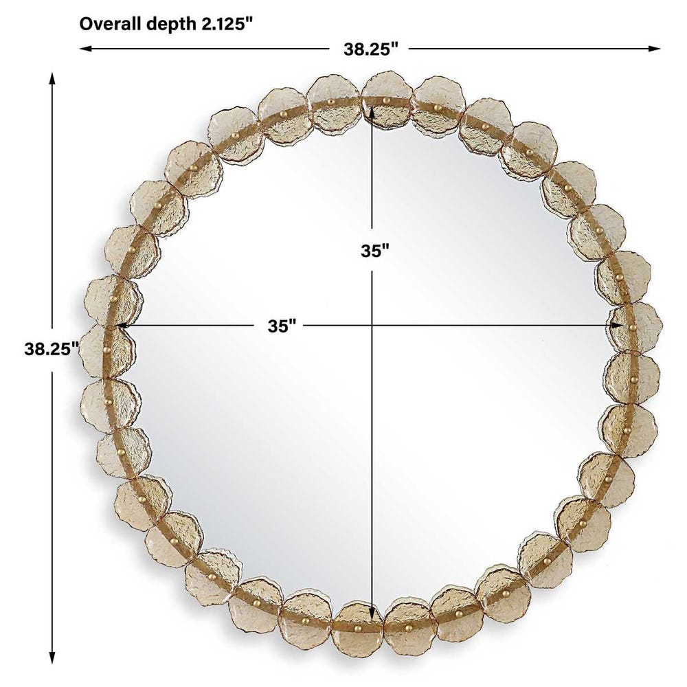 Nolina Round Mirror, 2 CARTONS view 12
