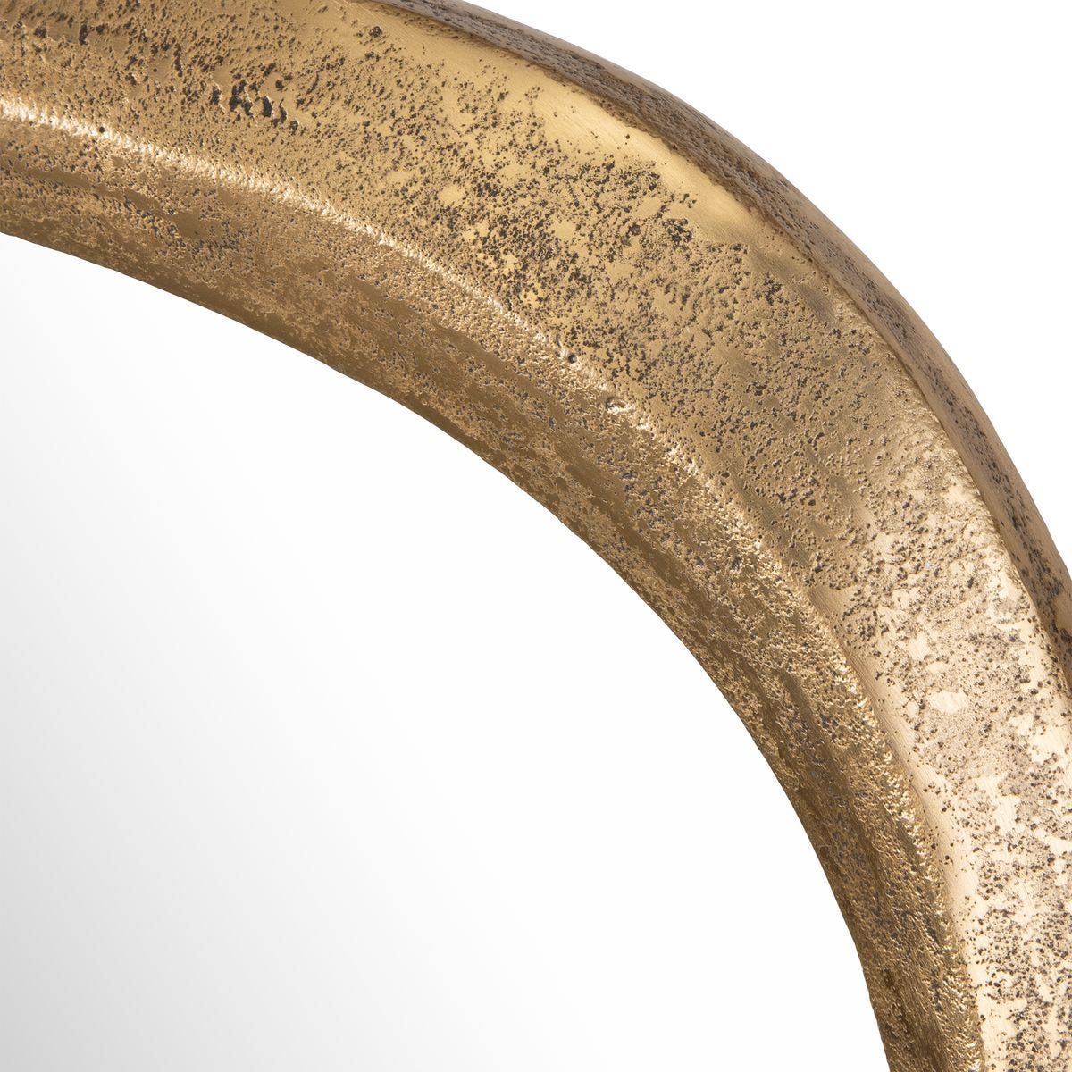 Malone Mirror, Brass view 5