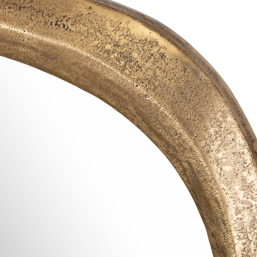 Malone Mirror, Brass view 12
