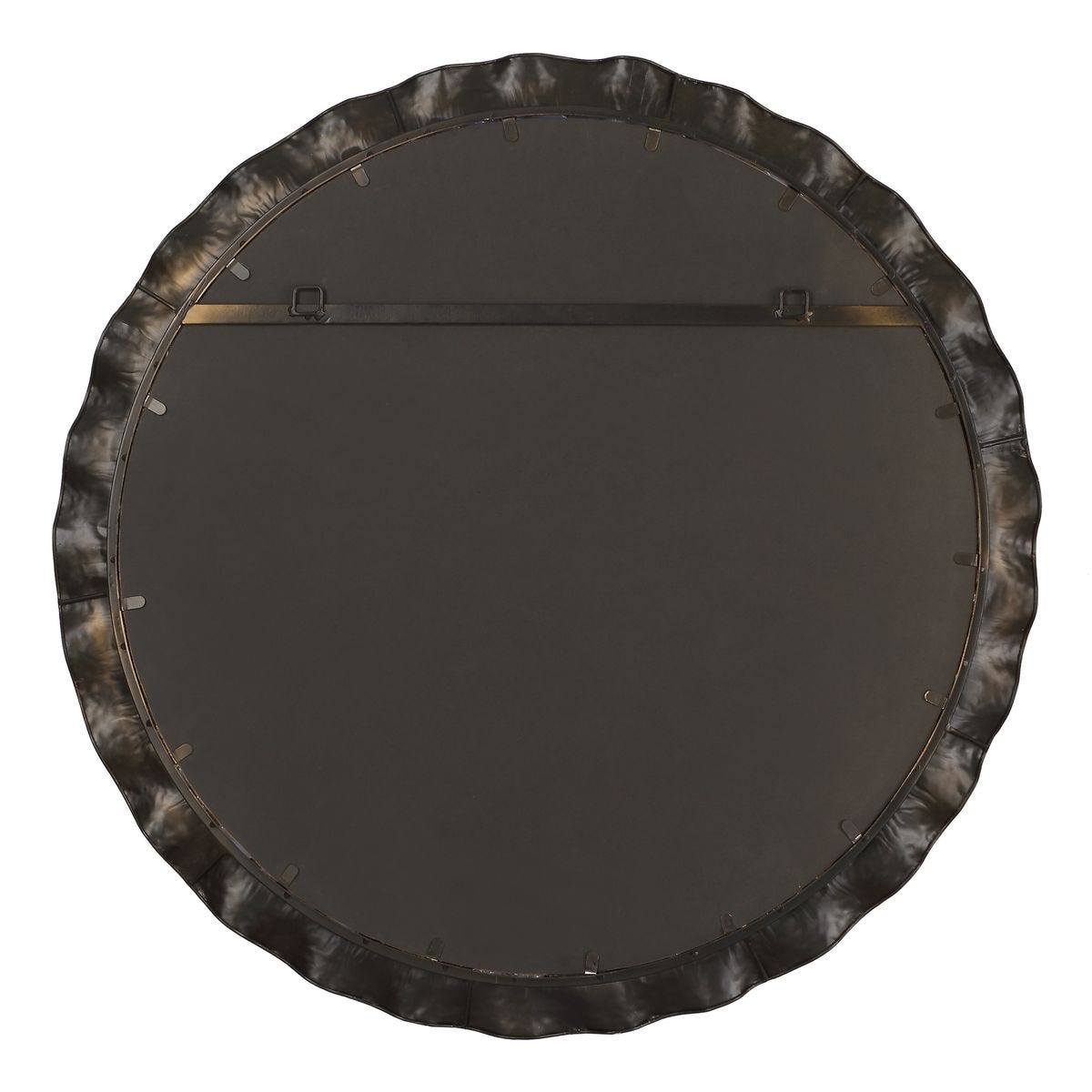 Haya Round Mirror, Gold view 6