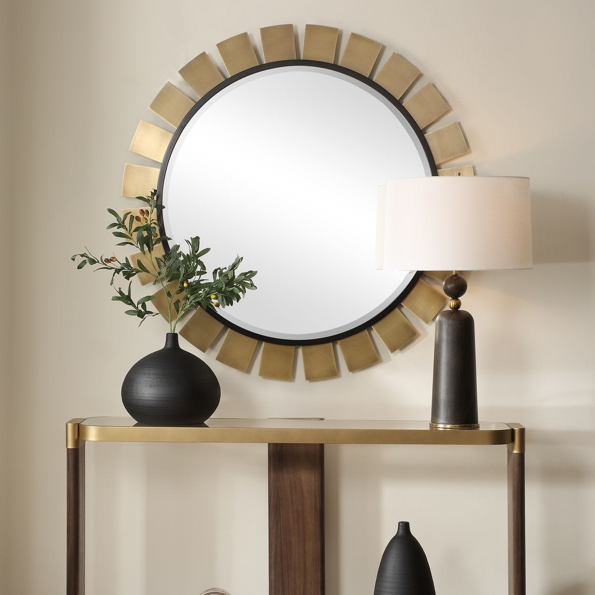 Toluca Round Mirror - Uttermost