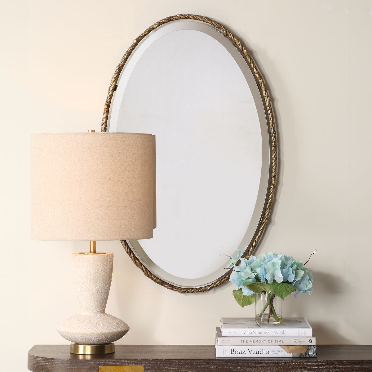 Twisted Branch Oval Mirror - Uttermost