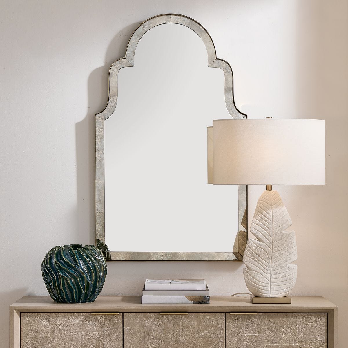 Brayden Antique Arch Mirror - Uttermost