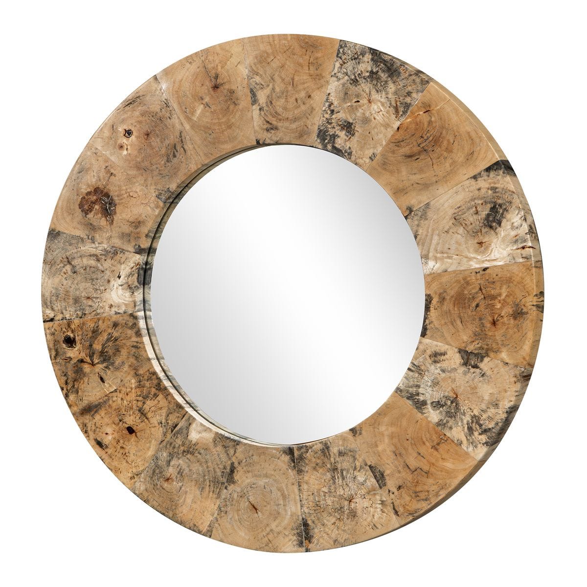 Hiram Round Mirror view 3