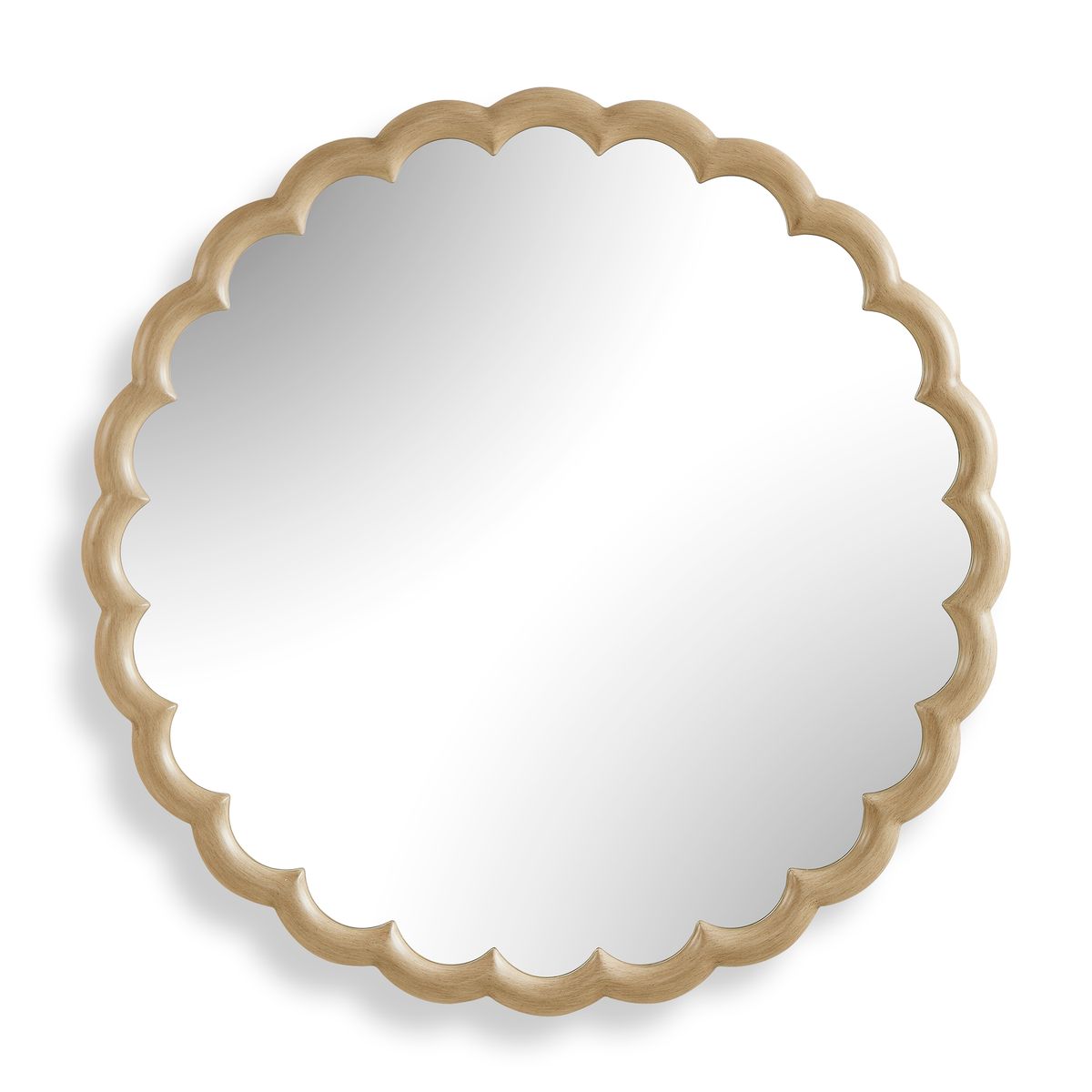 Cerrito Round Mirror, Burnished Ivory view 2