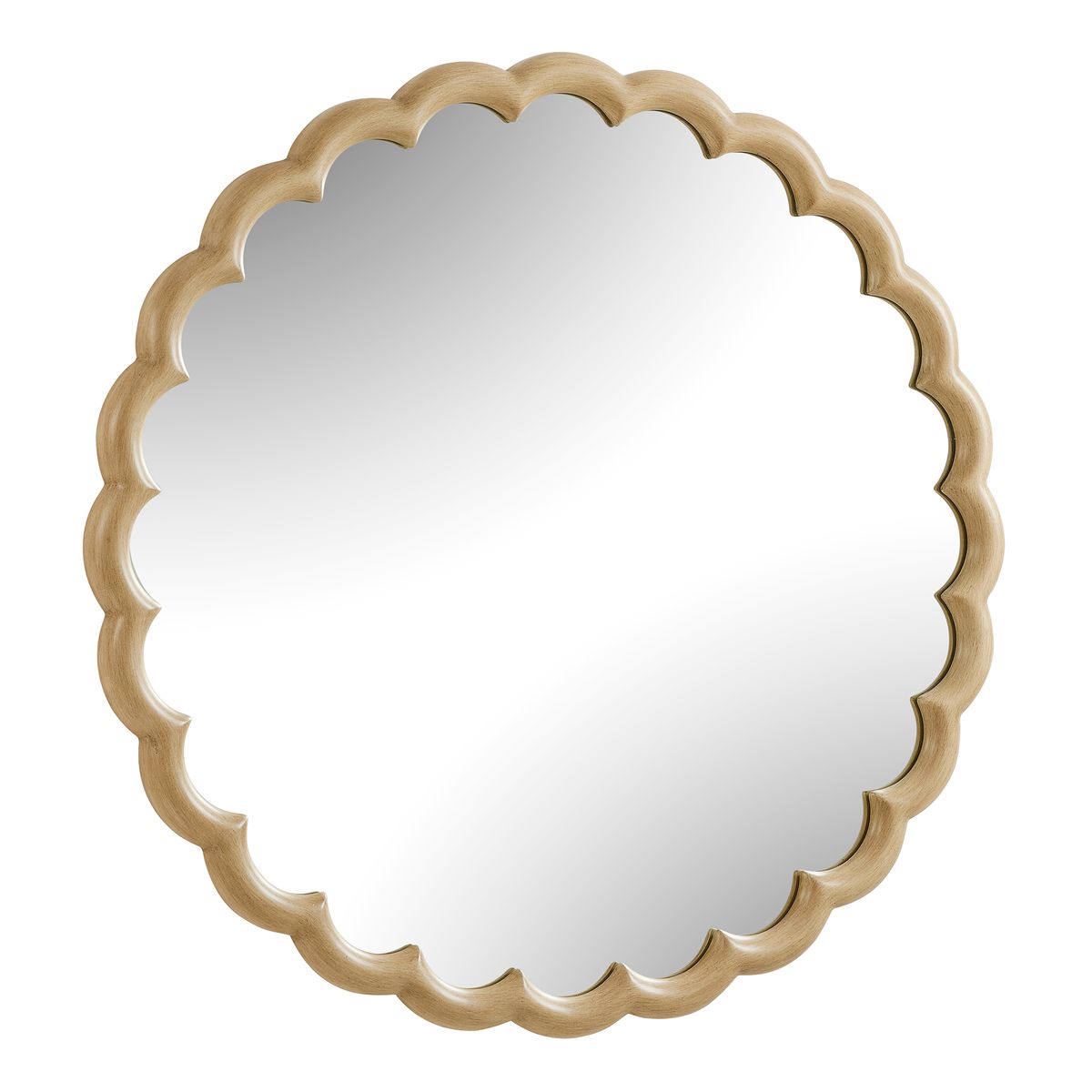 Cerrito Round Mirror, Burnished Ivory view 4