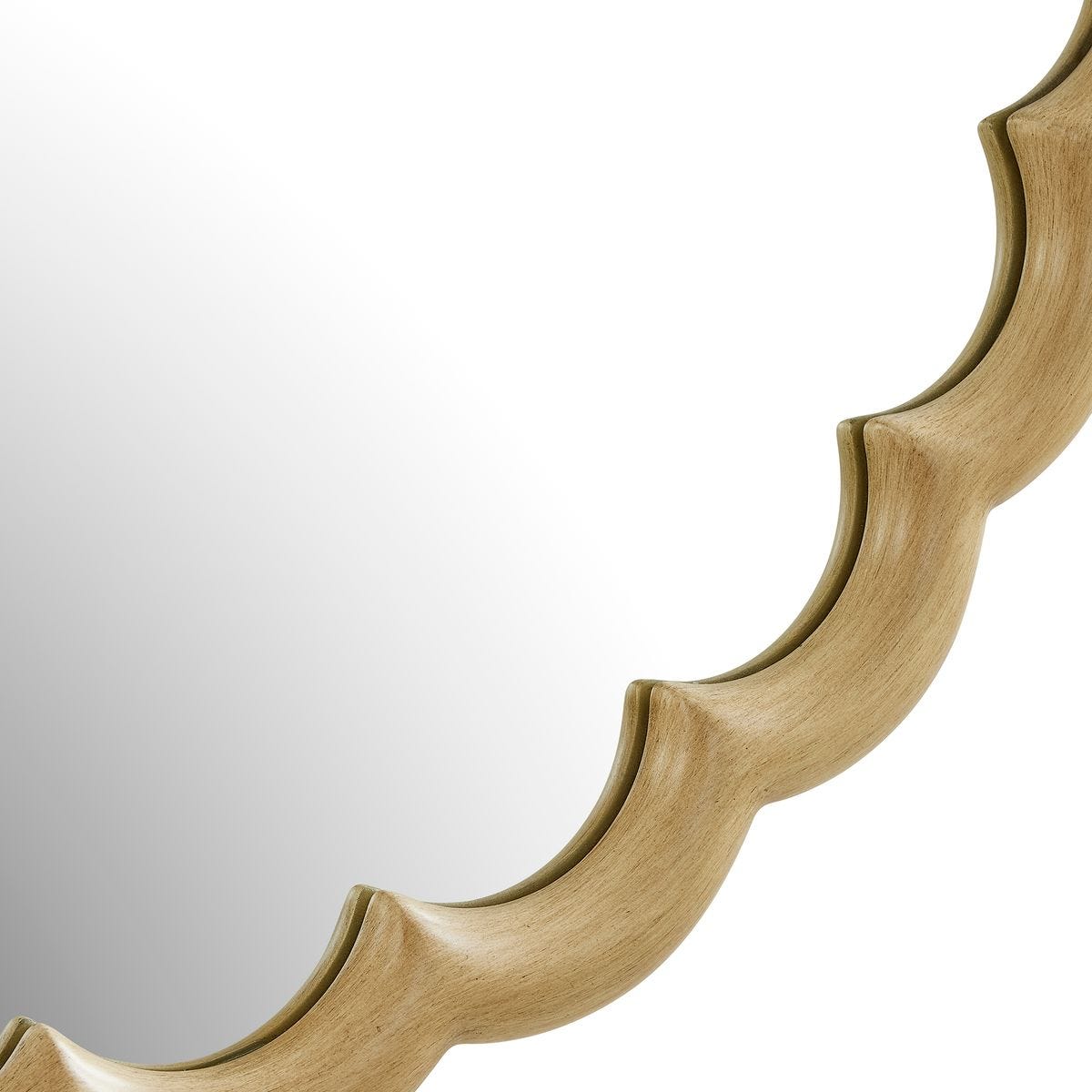 Cerrito Round Mirror, Burnished Ivory view 5