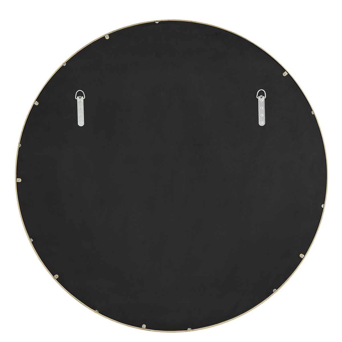 Crinkle Round Mirror view 6