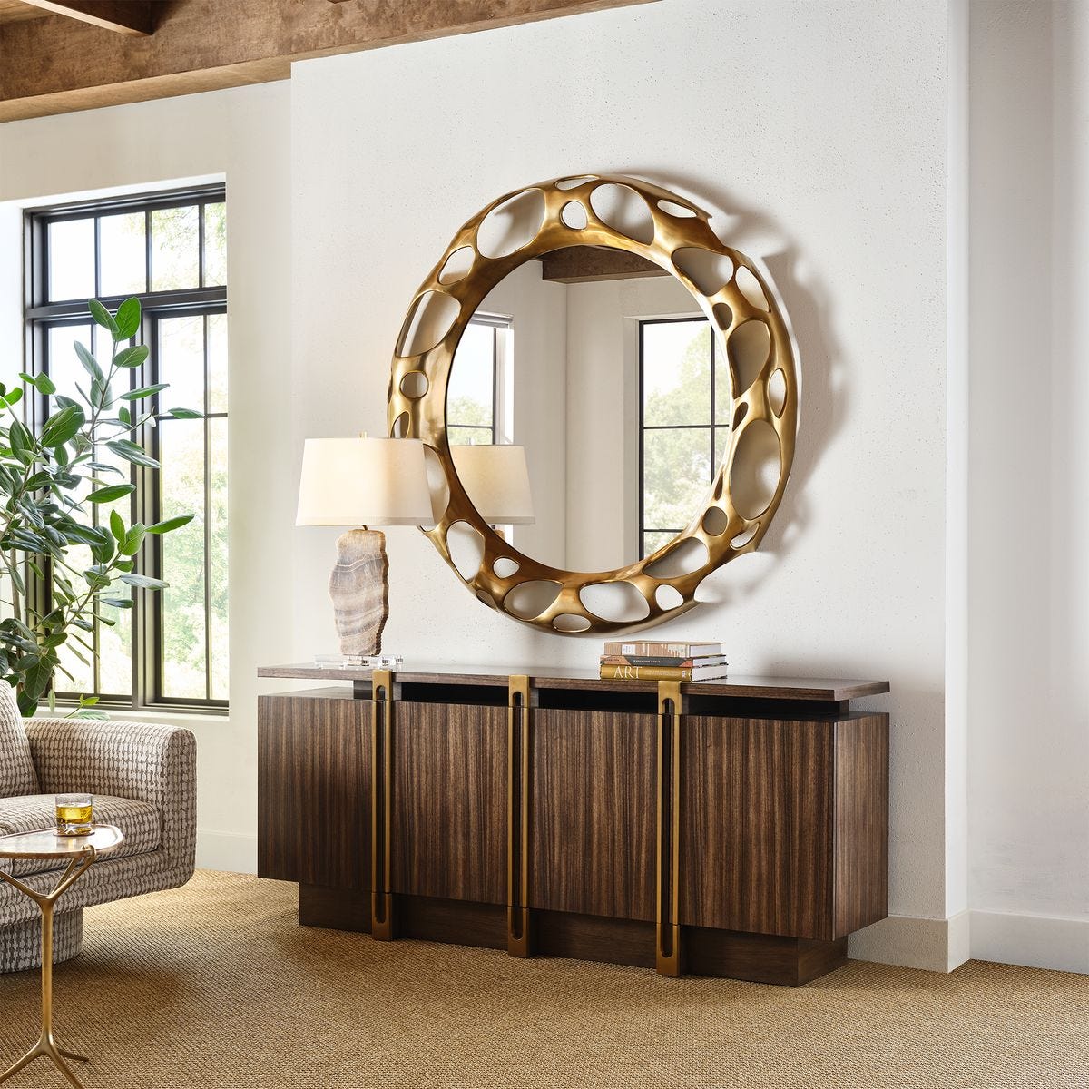 International 4 Door Cabinet - Uttermost