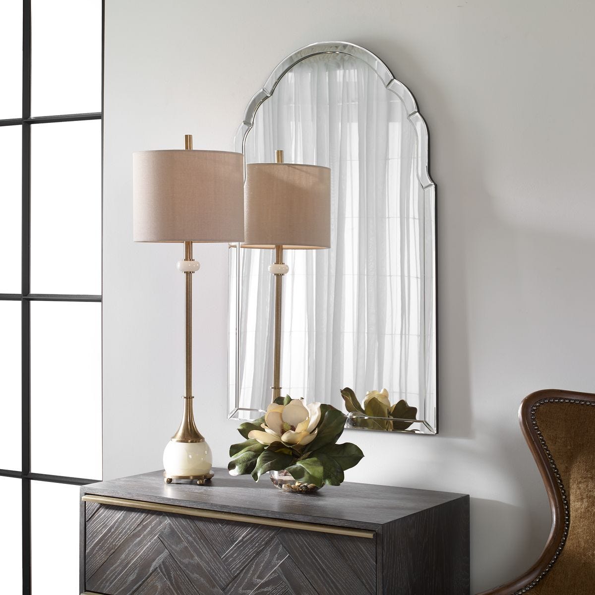 Brayden Frameless Mirror view 3