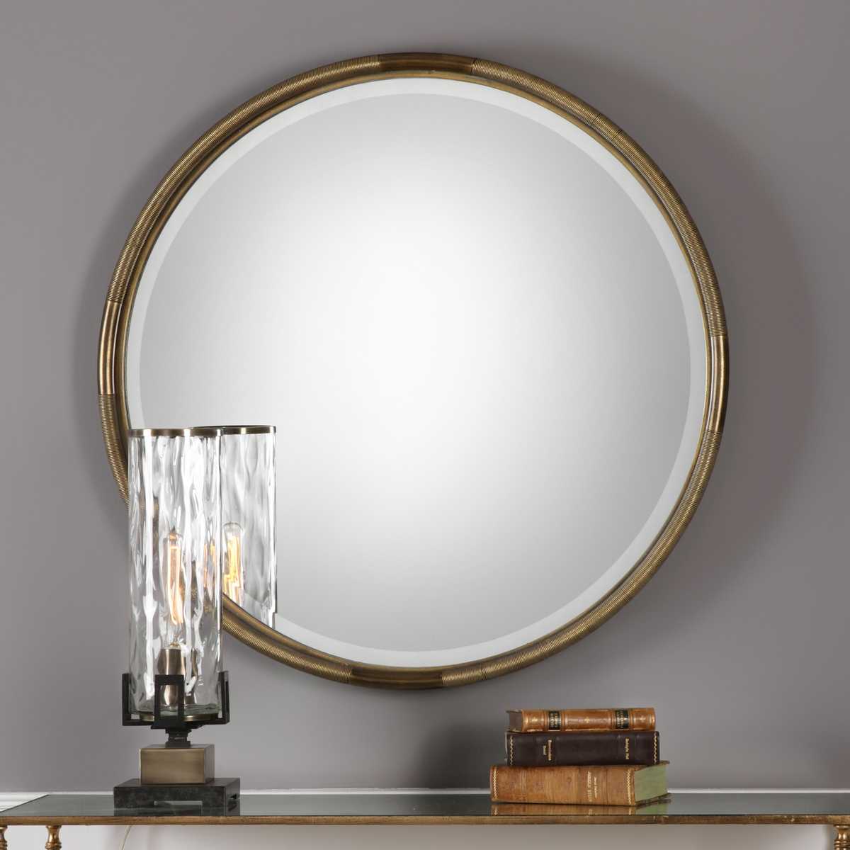 Finnick Round Mirror - Uttermost