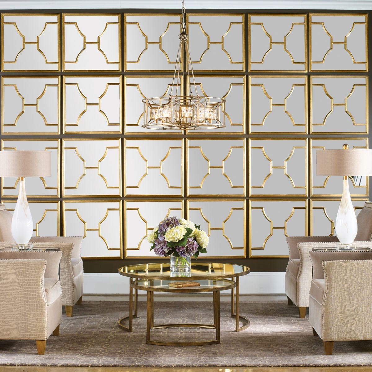 Misa Square Mirrors, S/2 - Uttermost