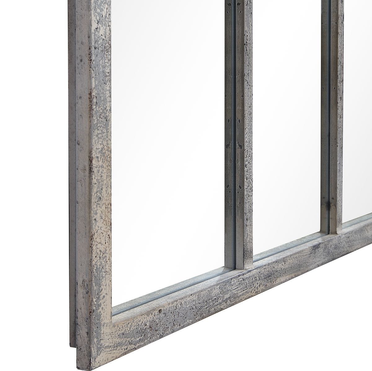 Amiel Large Arch Mirror, Ivory view 5