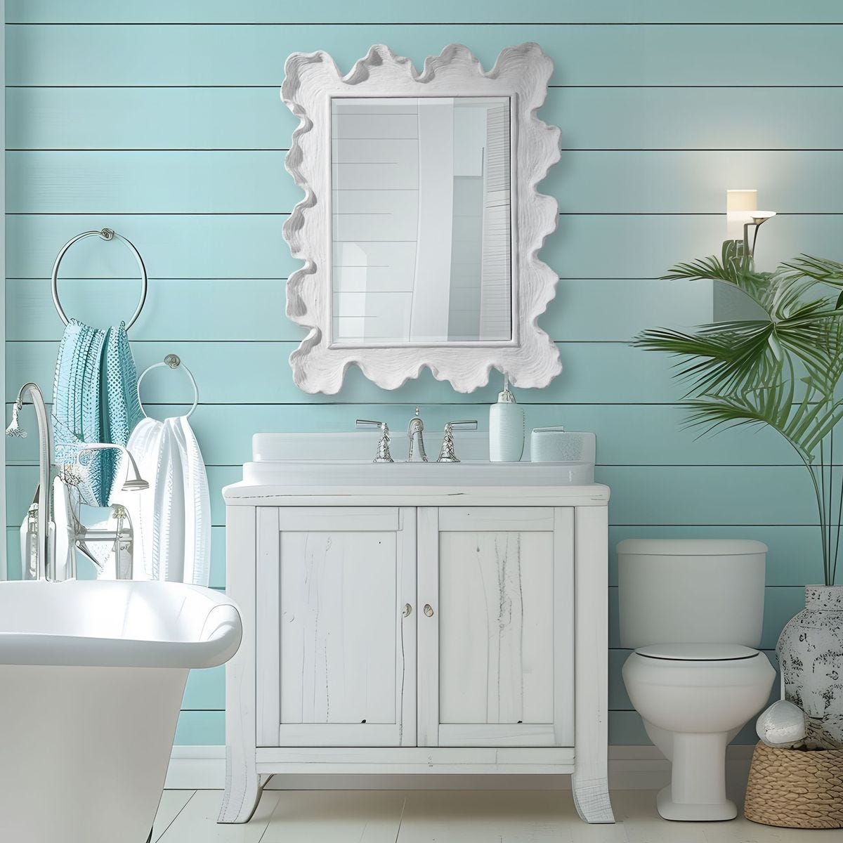 Sea Coral Mirror - Uttermost