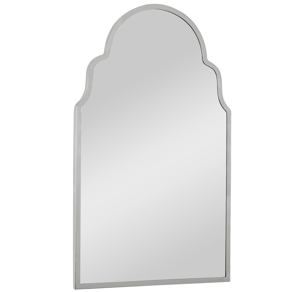 Brayden Arch Mirror, Nickel view 3