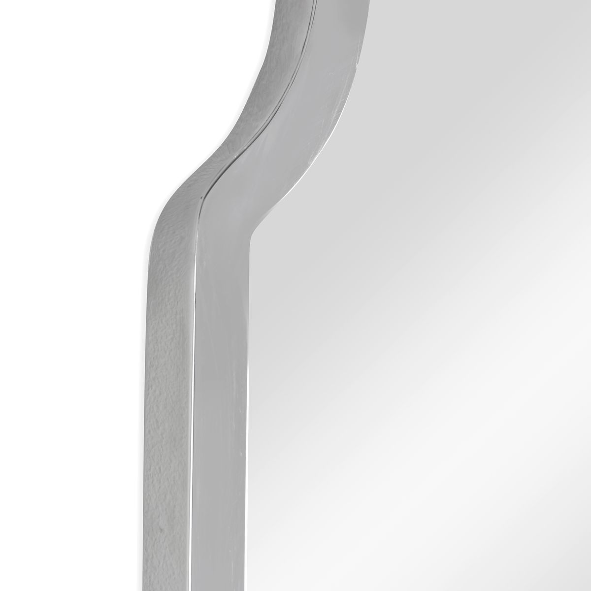 Brayden Arch Mirror, Nickel view 4