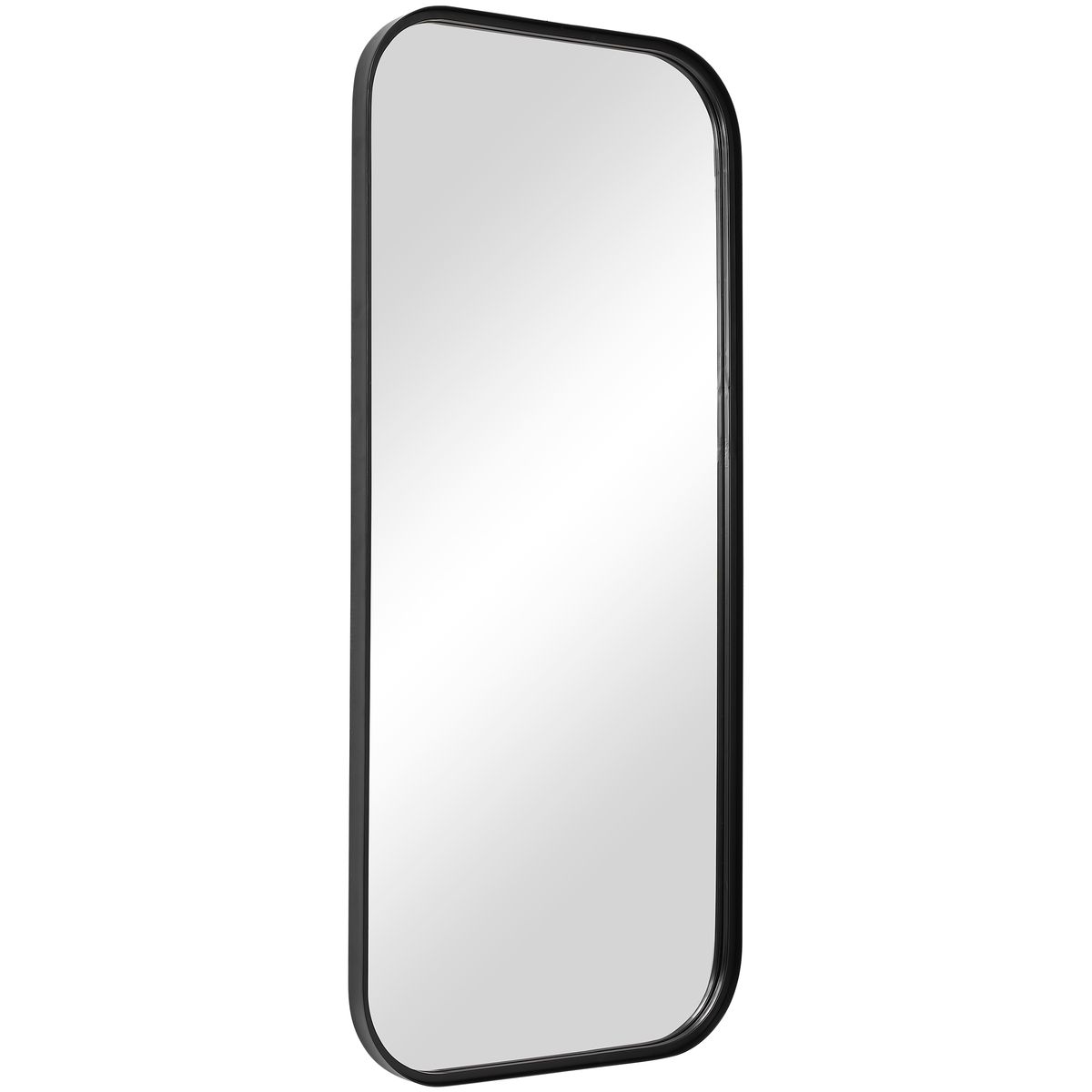 Concord Tall Mirror, Black - Uttermost