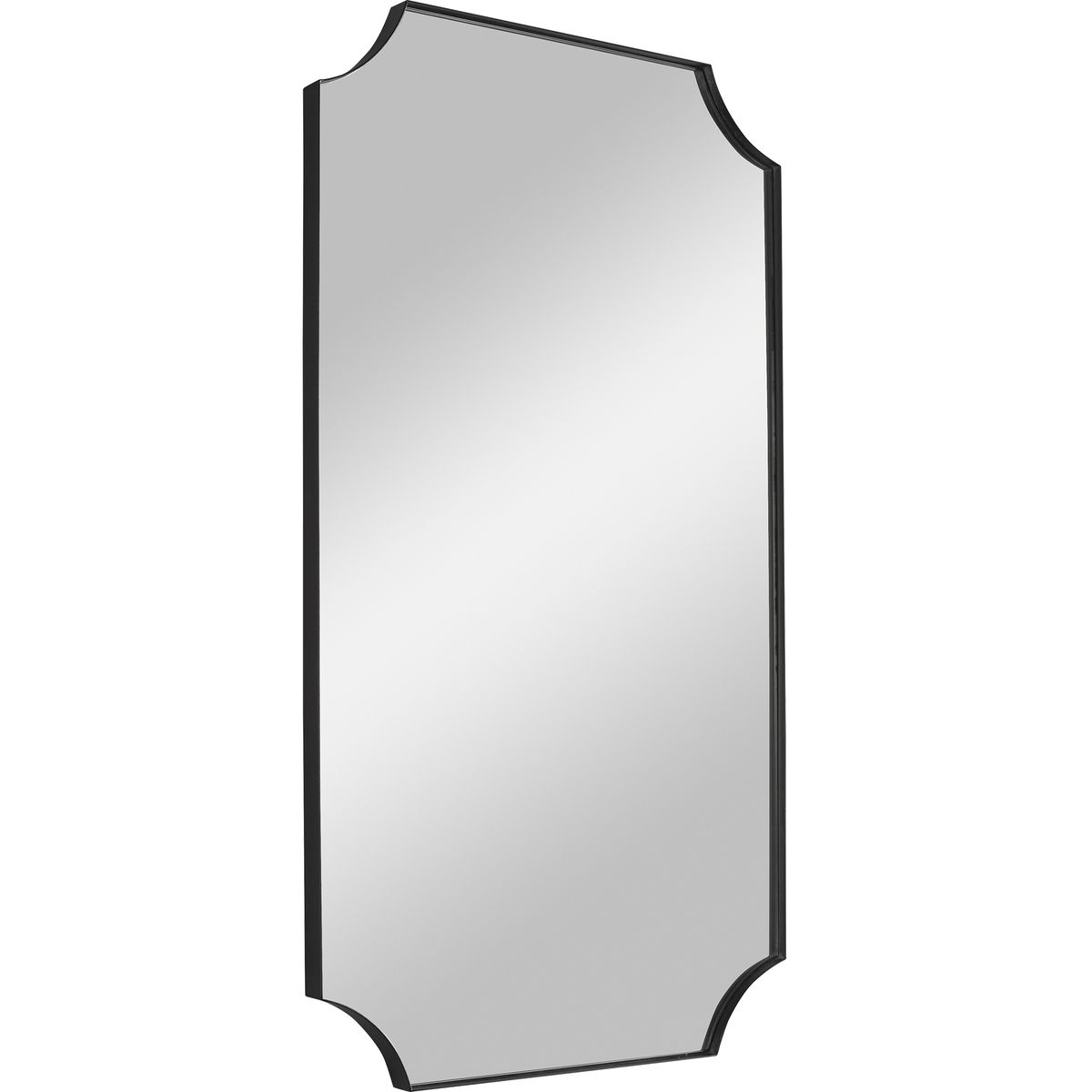 Lennox Mirror, Black view 4
