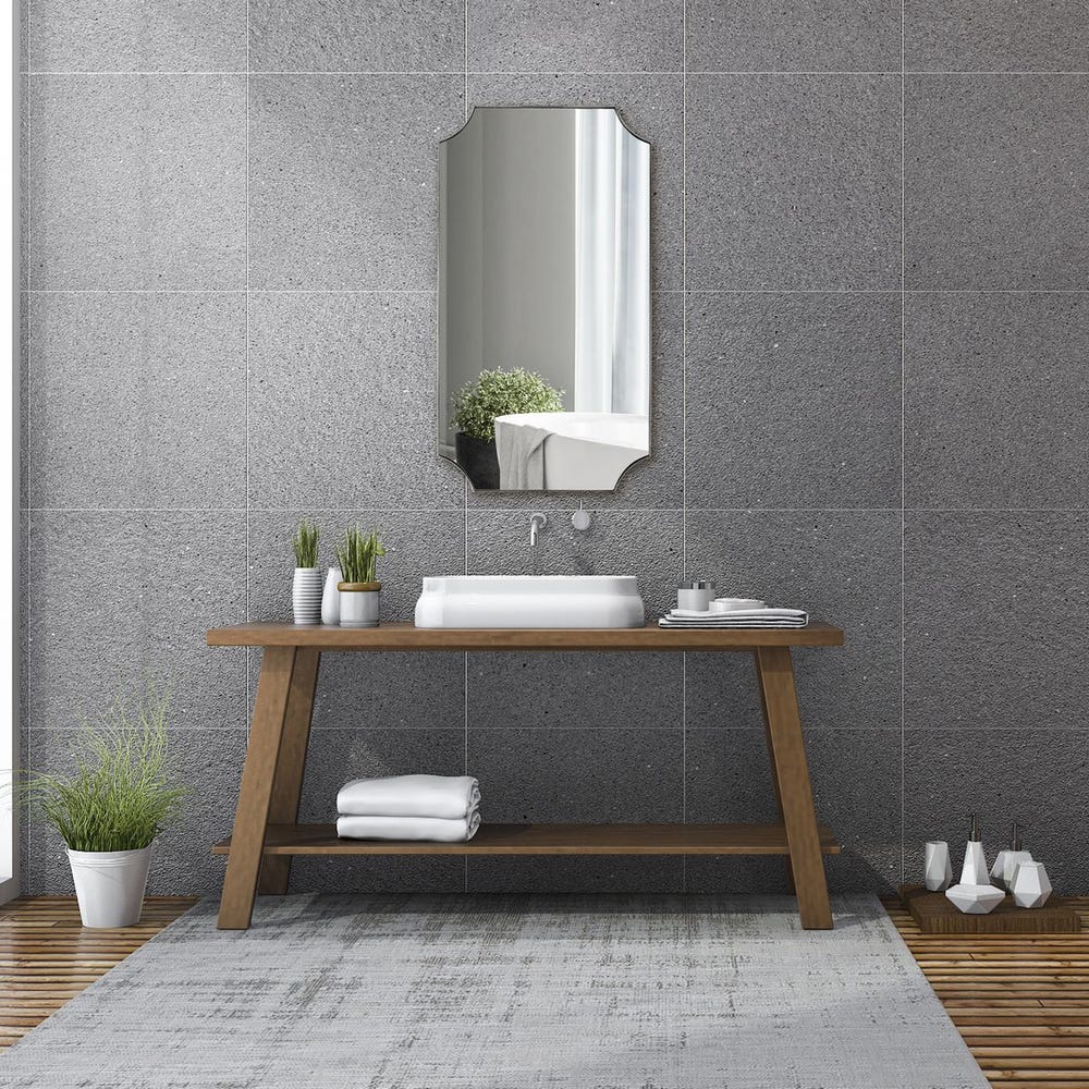 Lennox Mirror, Nickel view 10