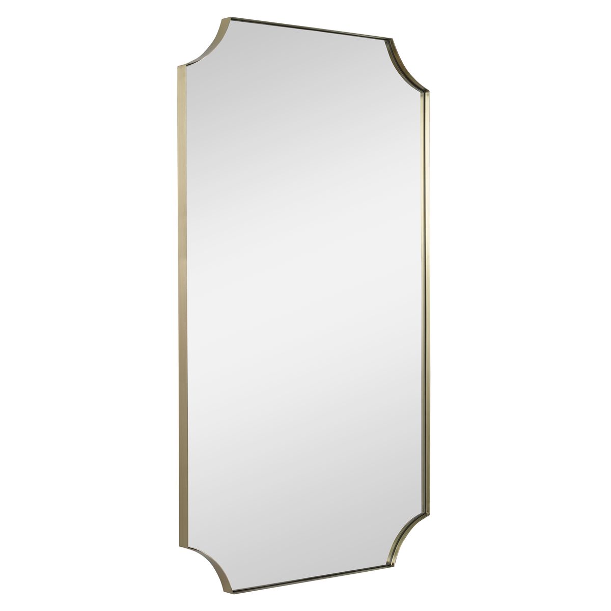 Lennox Mirror, Brass view 6