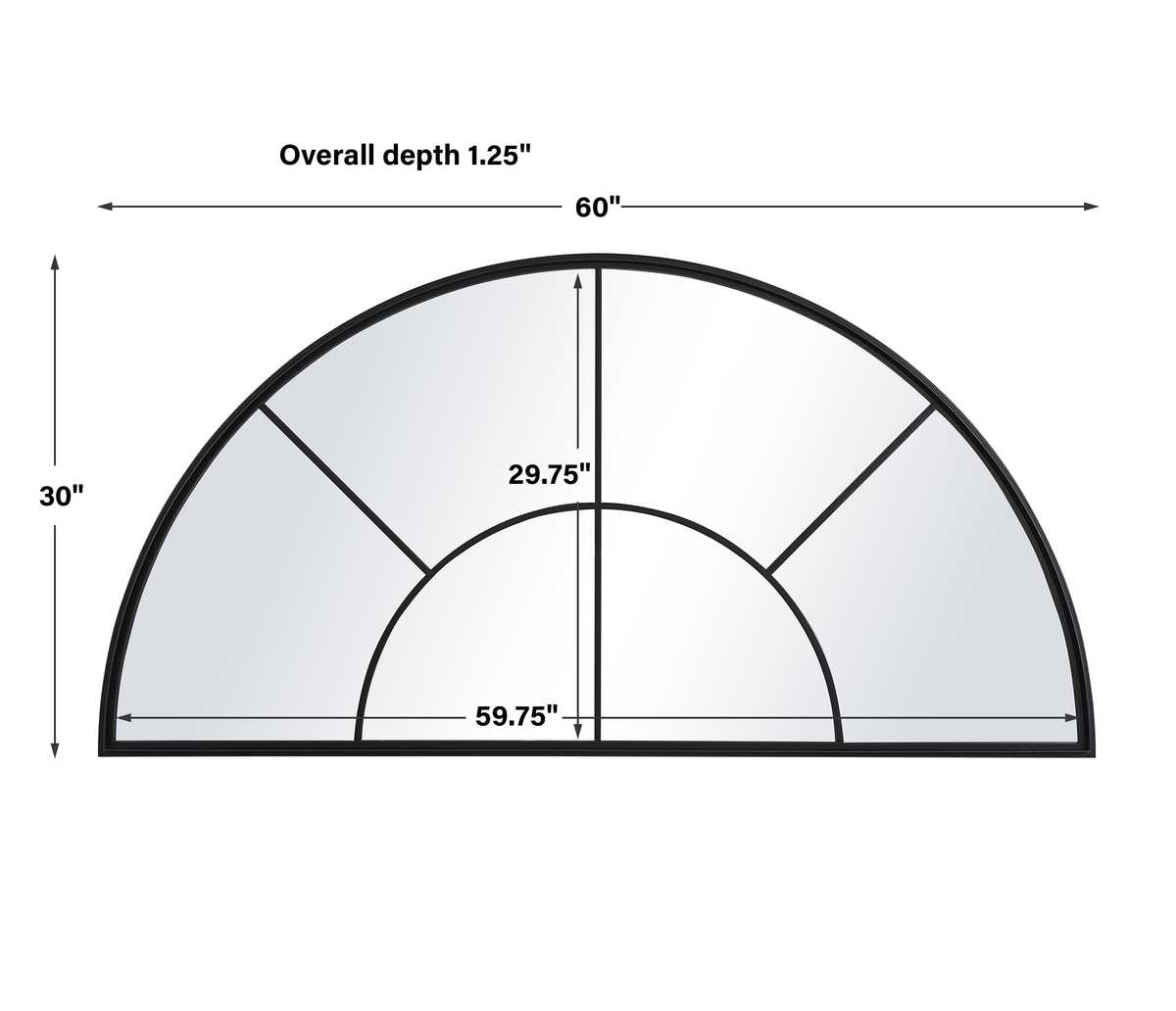 Rousseau Arch Mirror view 8