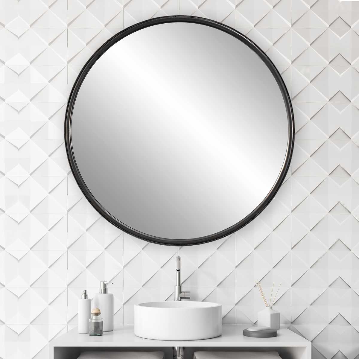 Dawsyn Round Mirror view 6
