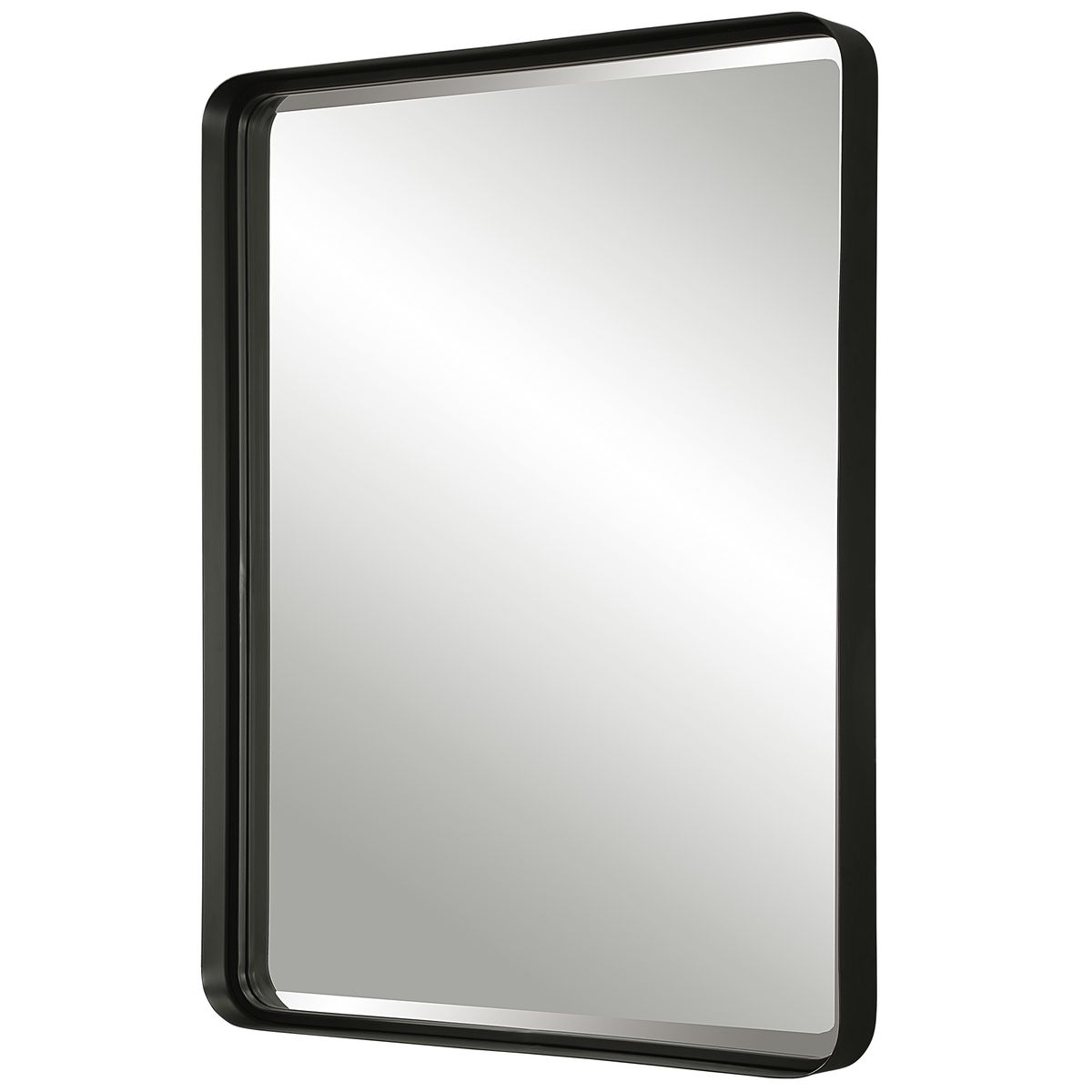 Crofton Large Mirror, Black view 3