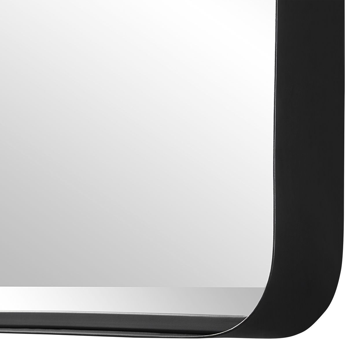 Crofton Large Mirror, Black view 4