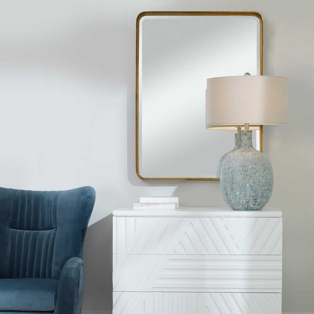 Crofton Large Mirror, Gold - Uttermost
