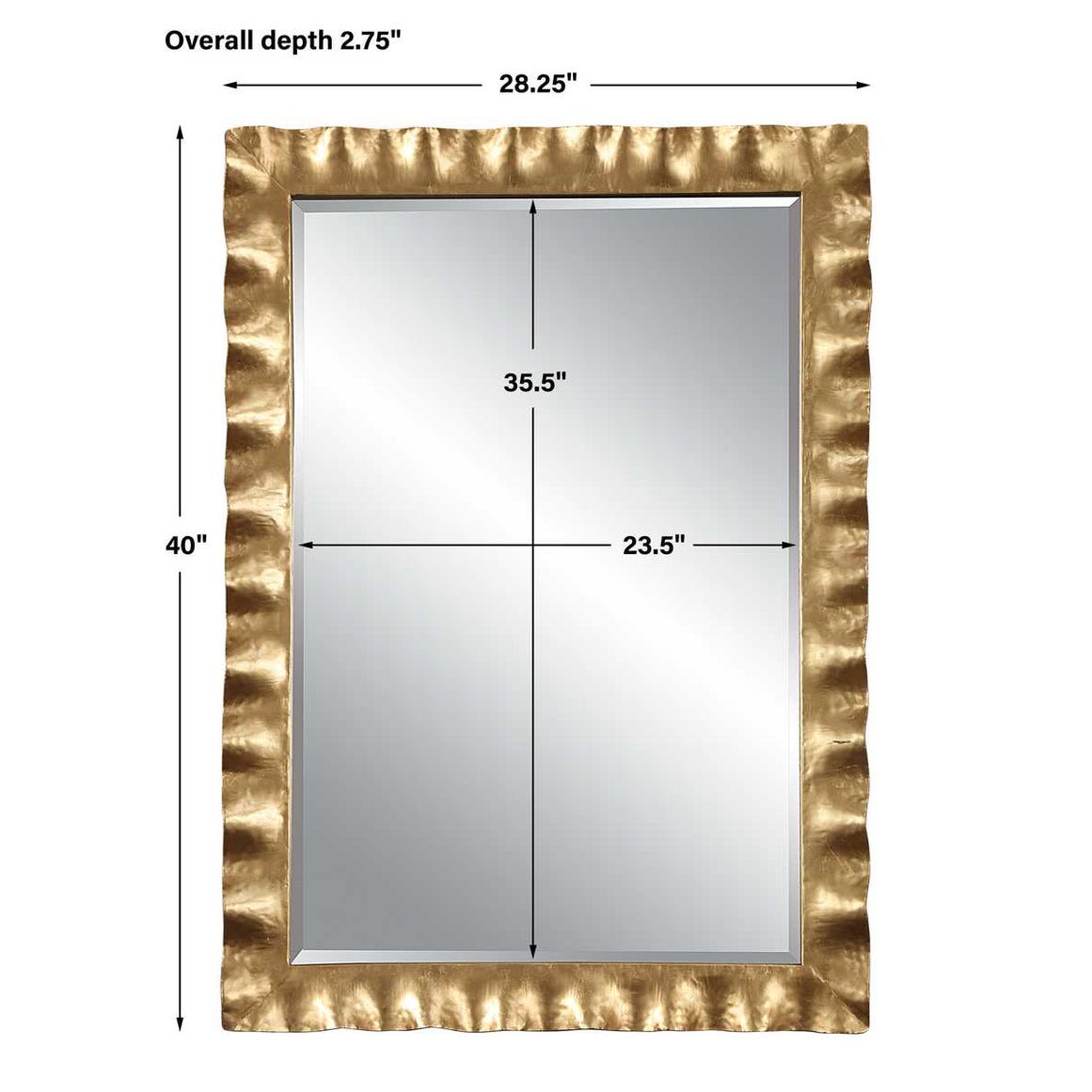 Haya Mirror, Gold view 12
