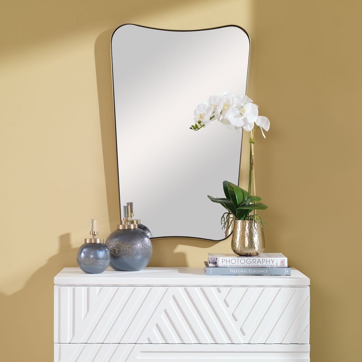 Belvoir Mirror, Brass view 5