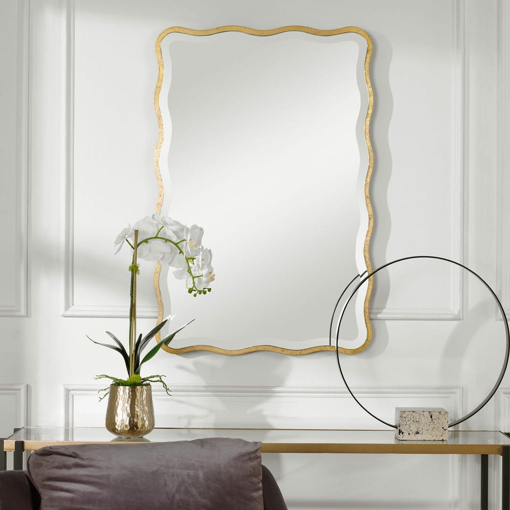 Aneta Mirror, Gold view 10