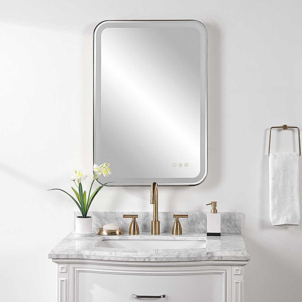 Crofton Lighted Vanity Mirror, Black view 13