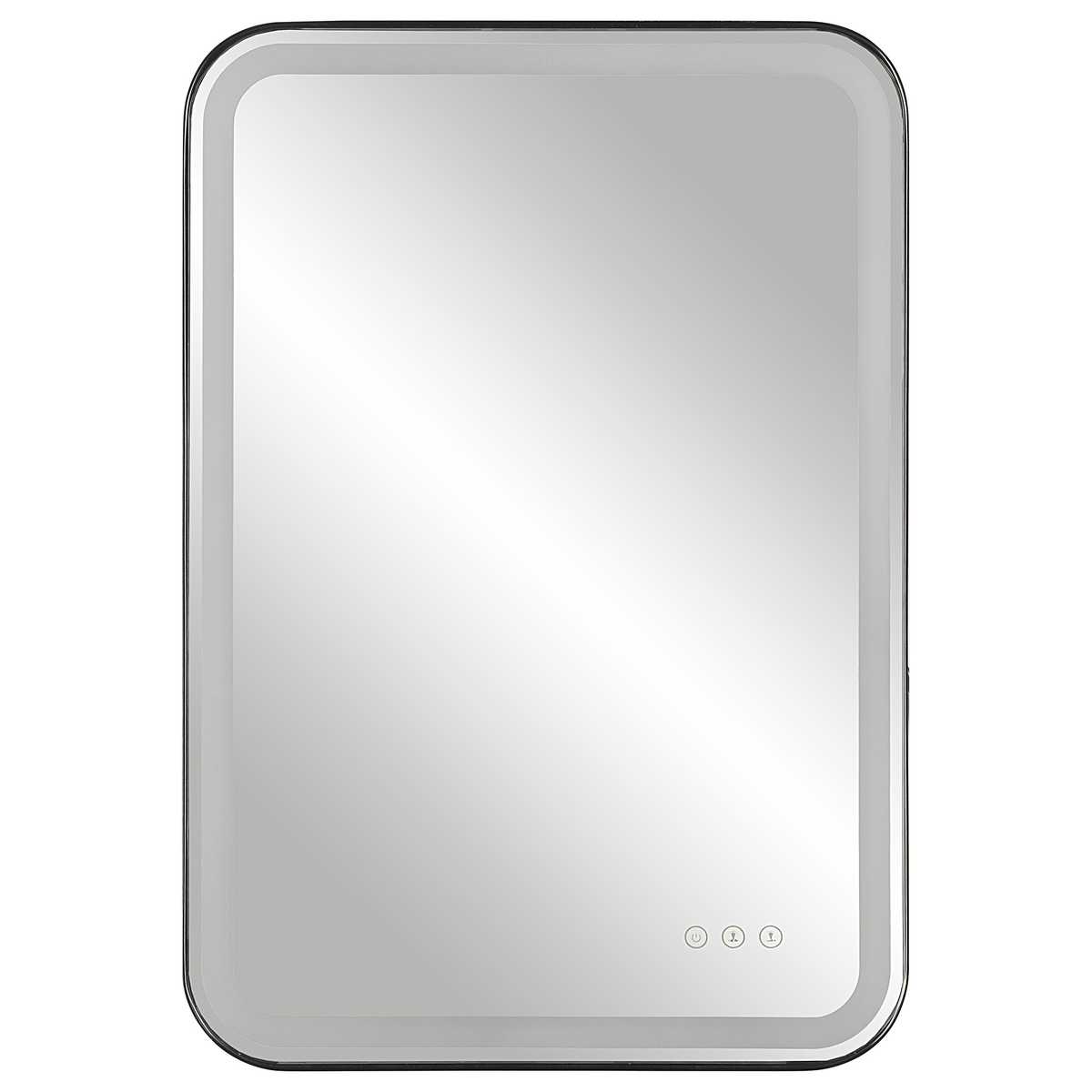 Crofton Lighted Vanity Mirror, Black view 4