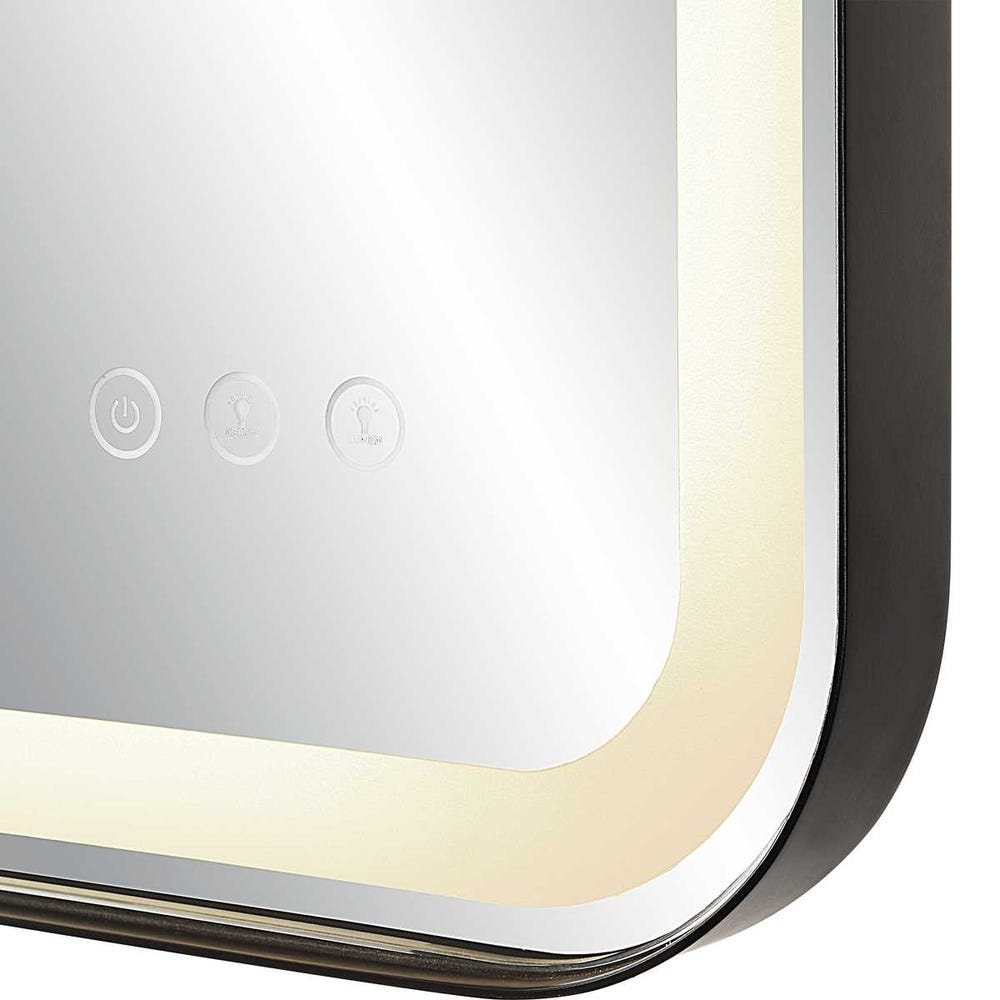 Crofton Lighted Vanity Mirror, Black view 17