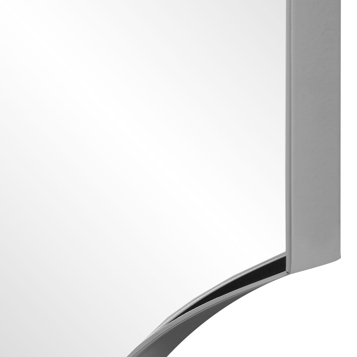 Lennox Tall Mirror, Nickel view 4