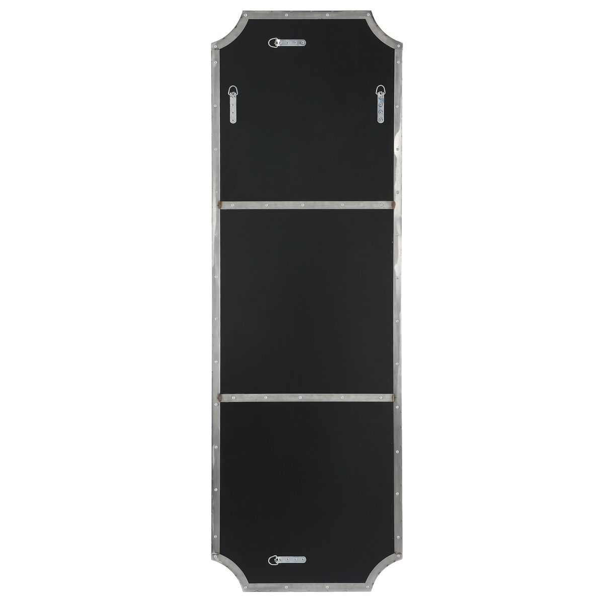 Lennox Tall Mirror, Nickel view 6