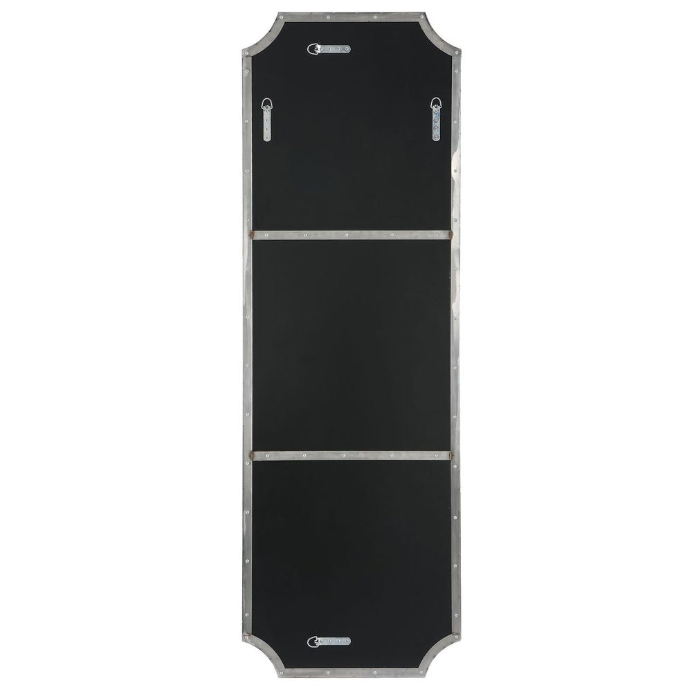 Lennox Tall Mirror, Nickel view 13